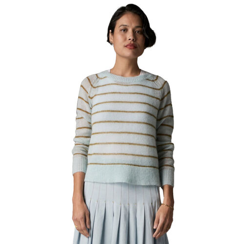 POL Maia Stripe Knit Top